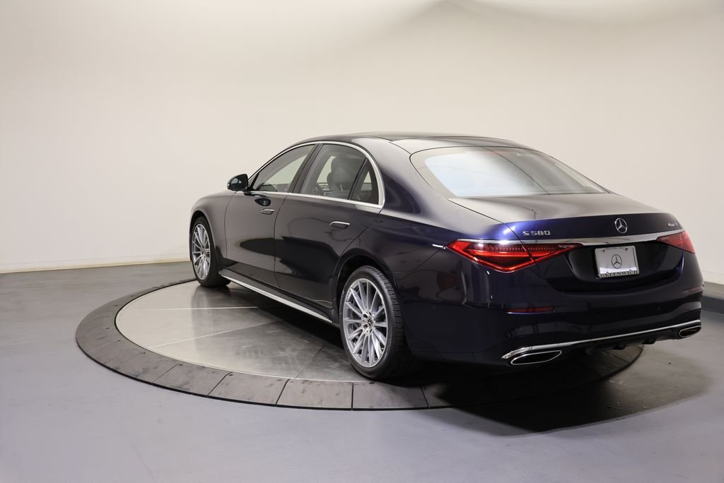 Certified Used 2023 Nautical Blue Metallic Mercedes-Benz S 580 image 5