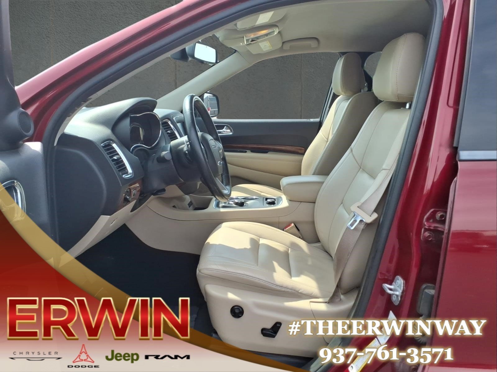 Used 2014 Deep Cherry Red Crystal Pearl Coat Dodge Limited image 13