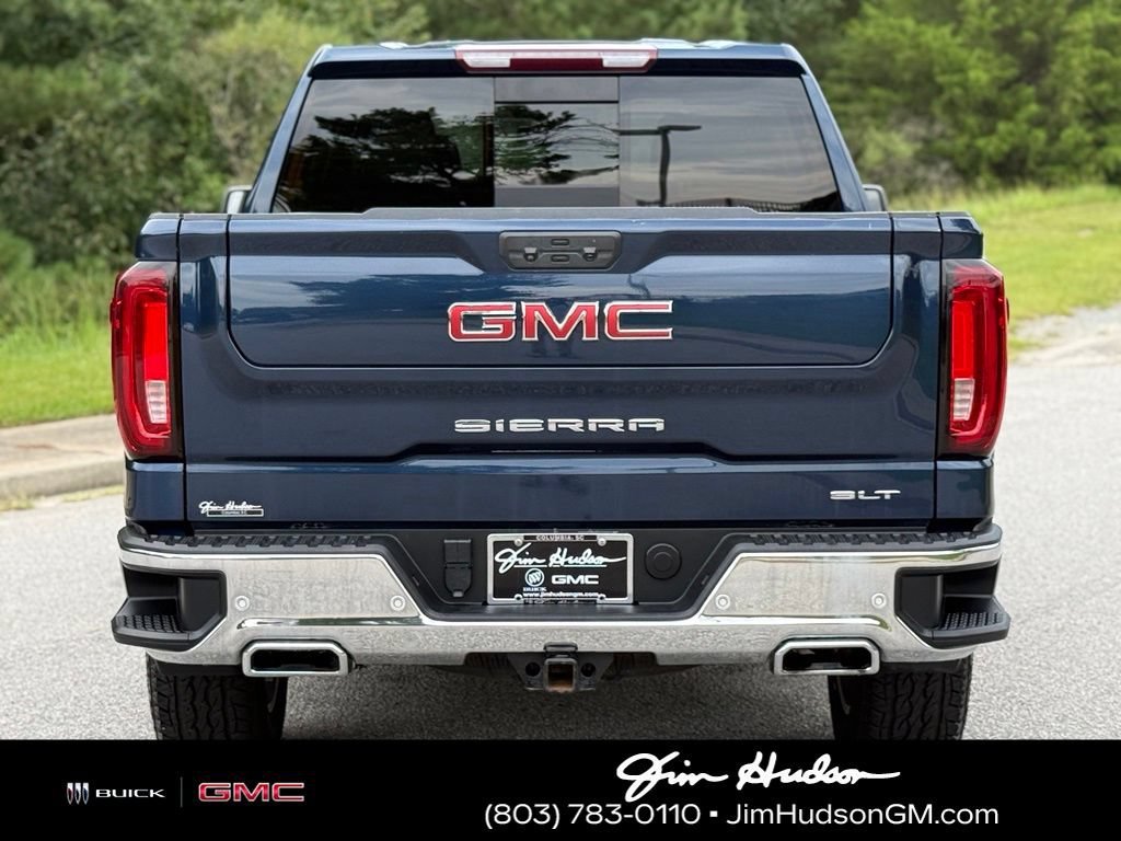 Used 2023 PACIFIC BLUE METALLIC GMC SLT image 14