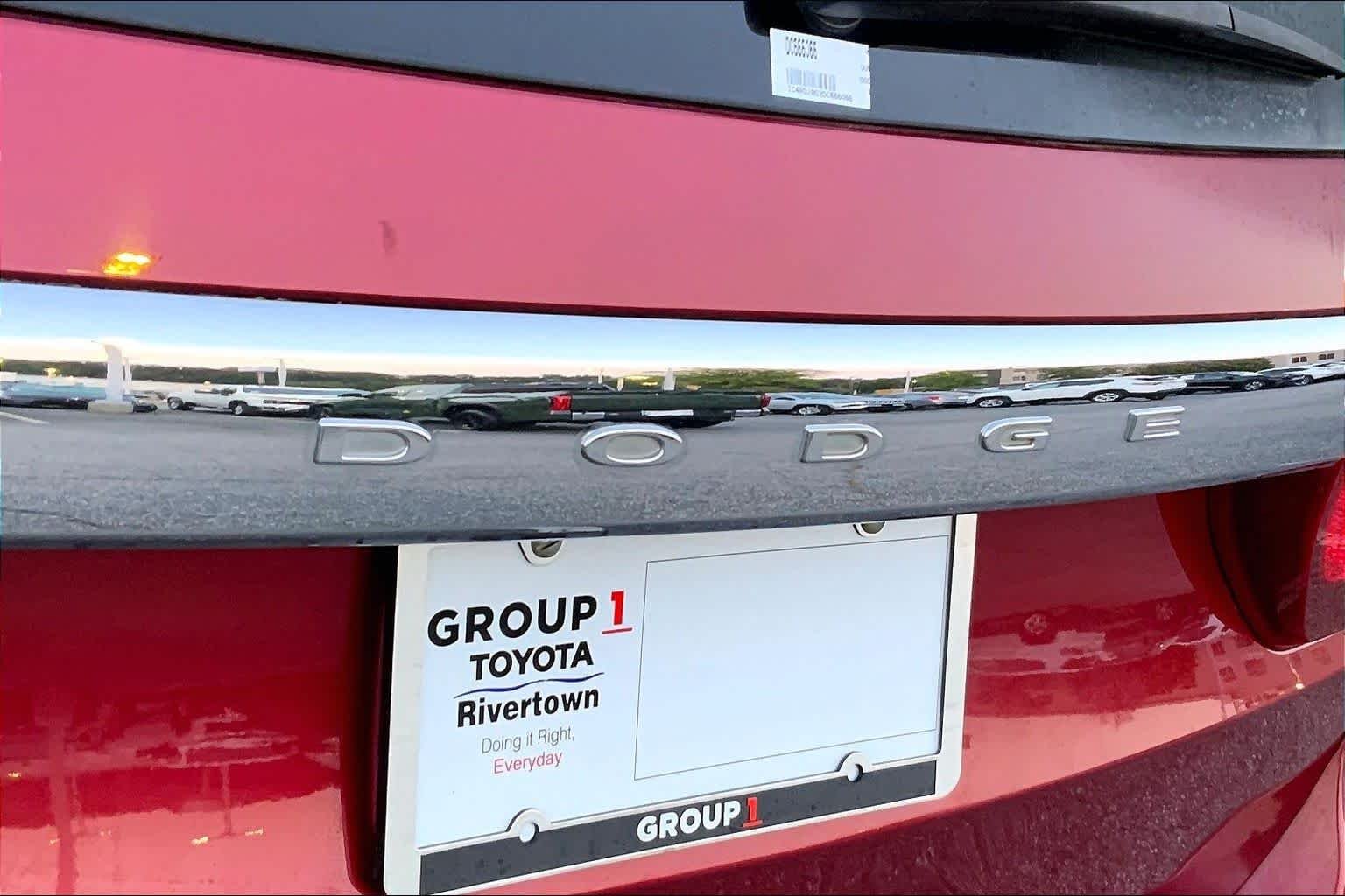 Used 2013 Deep Cherry Red Crystal Pearl Dodge SXT image 10