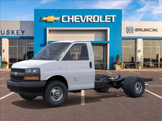 New 2025 White Chevrolet Work Van image 2
