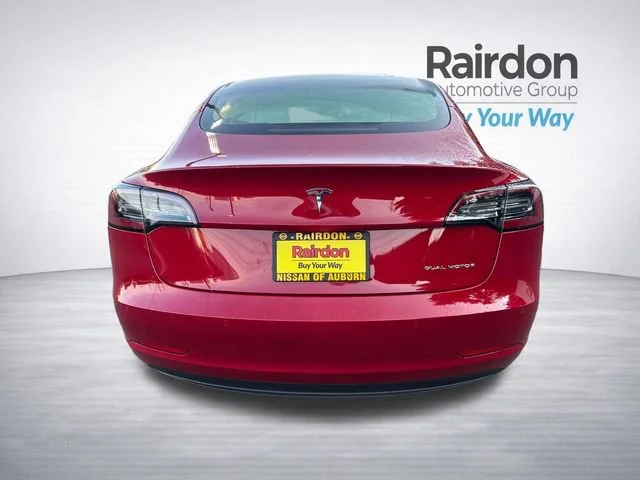 Used 2022 Red Multi-Coat Tesla Long Range image 6