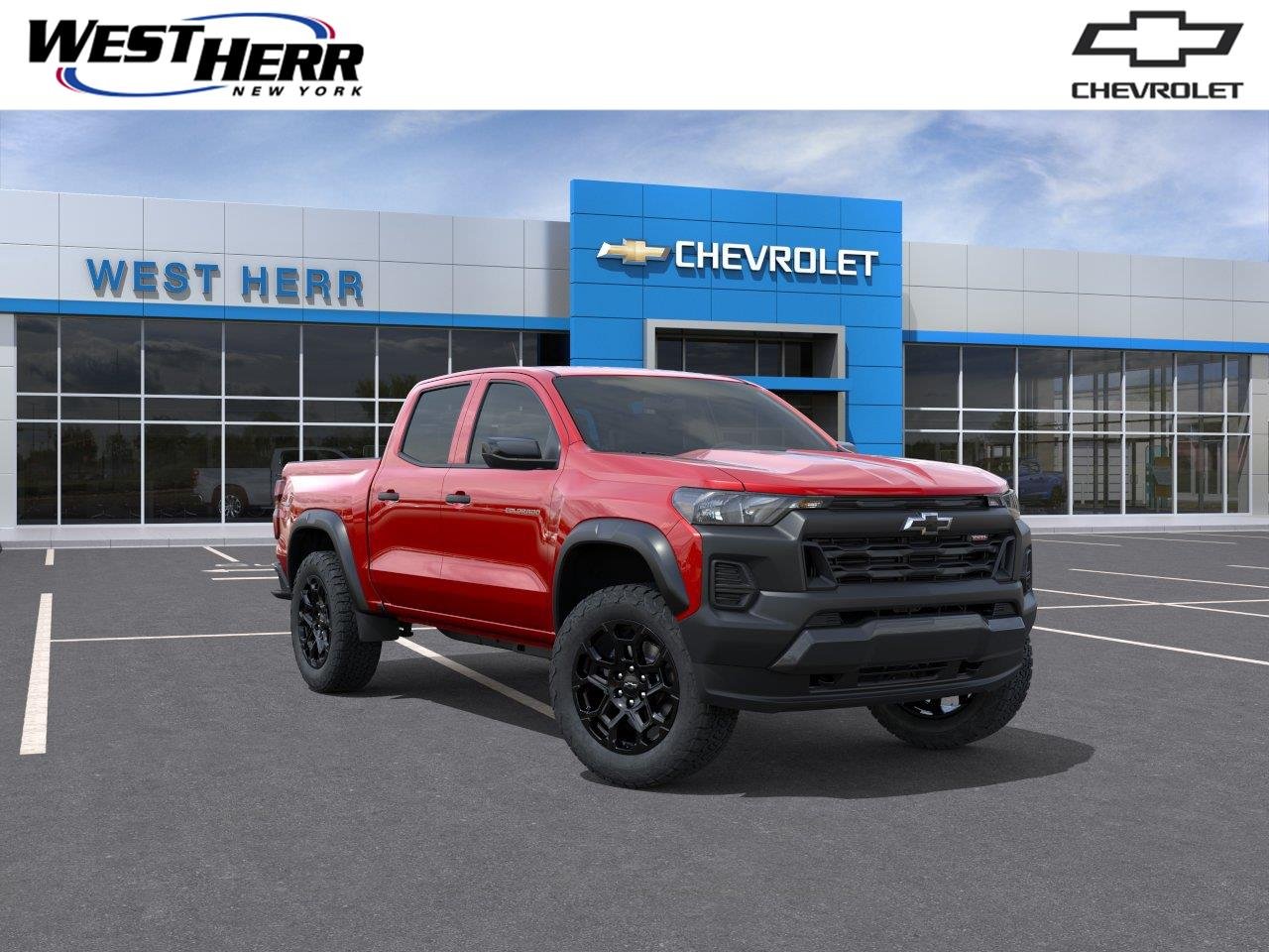 New 2026 Radiant Red Tintcoat Chevrolet Trail Boss image 1