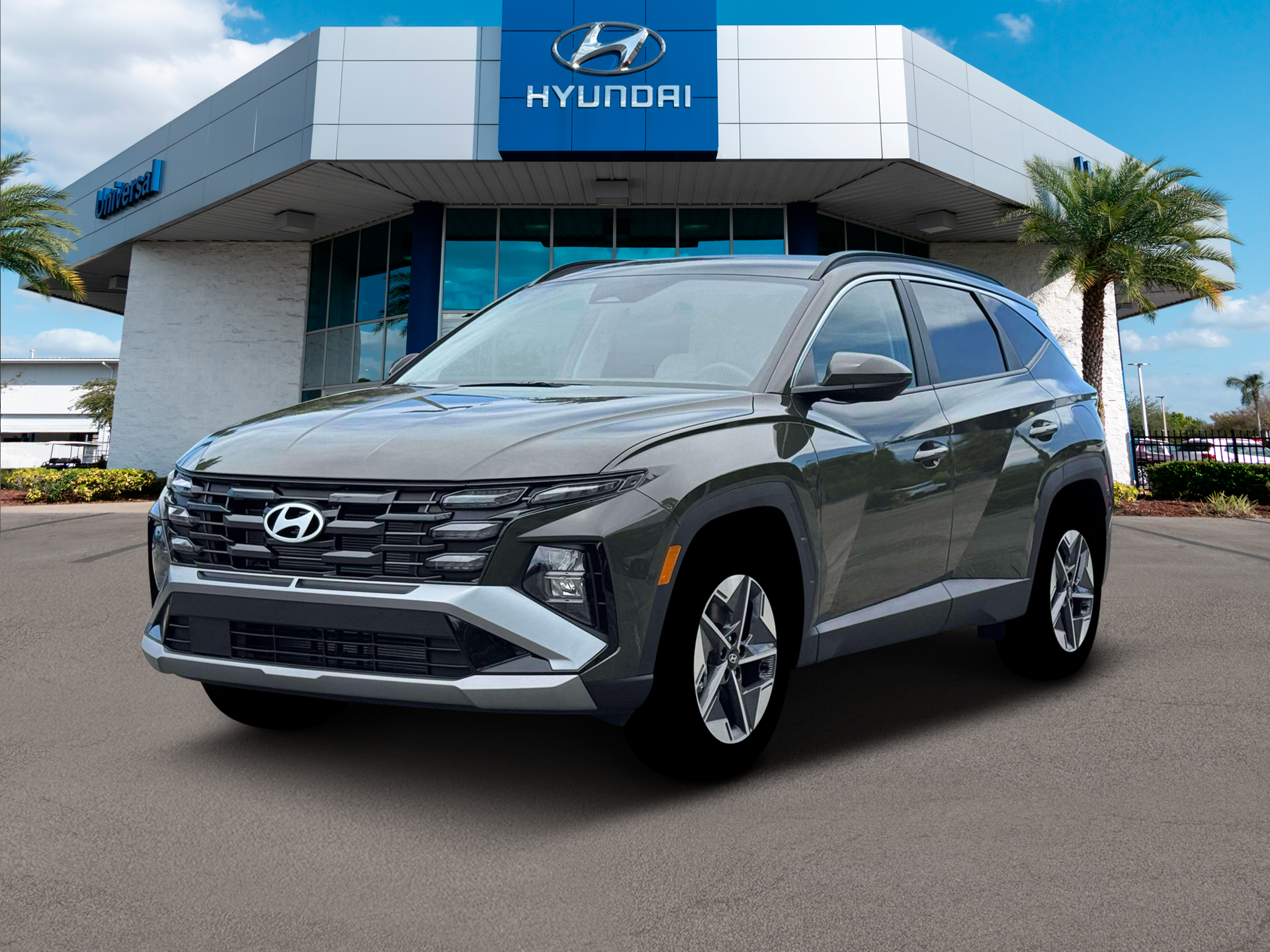 New 2026 Green Hyundai SEL FWD image 1