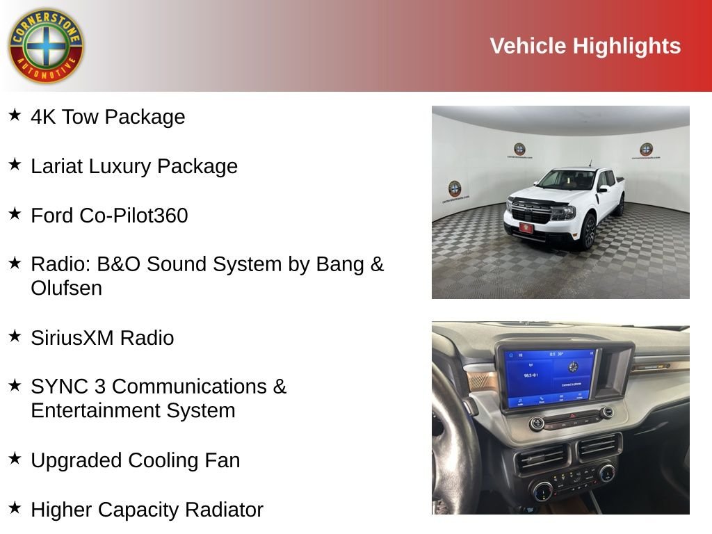 Used 2022 Ford Maverick Lariat with VIN 3FTTW8F91NRA75832 for sale in Elk River, Minnesota