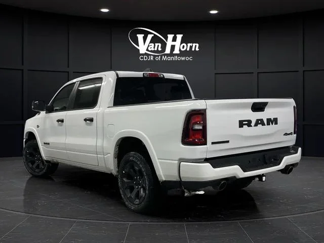 New 2026 Bright White Clearcoat RAM BIG HORN image 3