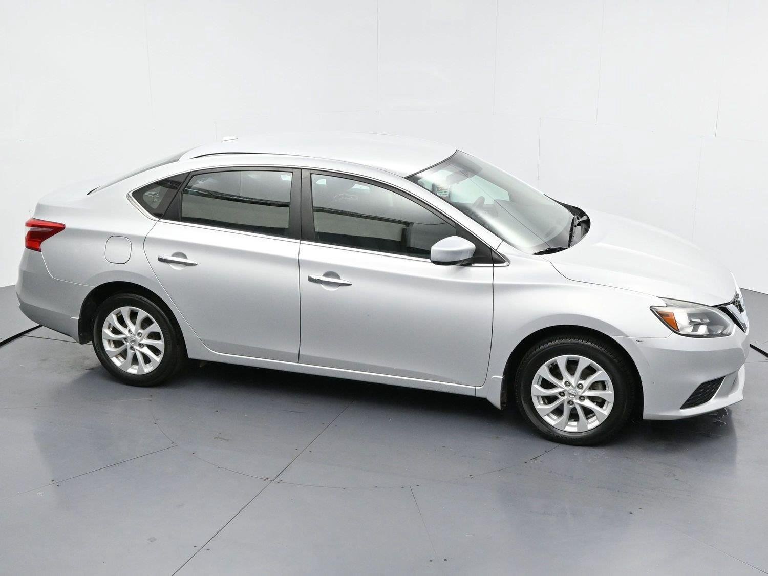 Used 2019 Brilliant Silver Metallic Nissan SV image 34