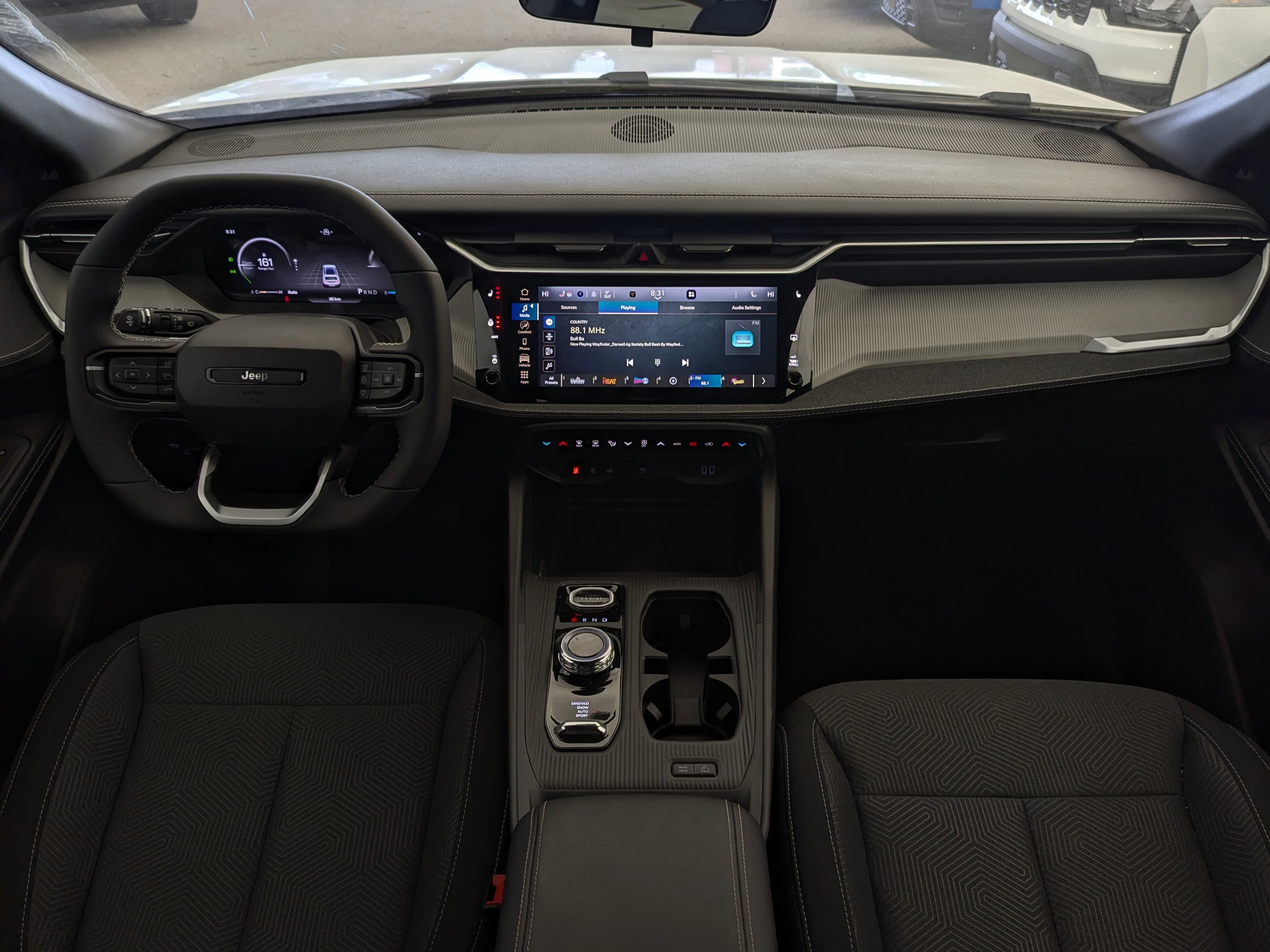 New 2026 White Jeep Laredo - - Pkg 23F  - Compact Spare  - 1.6L Turbo Hybrid  - 12.3 Touchscreen  & More image 24