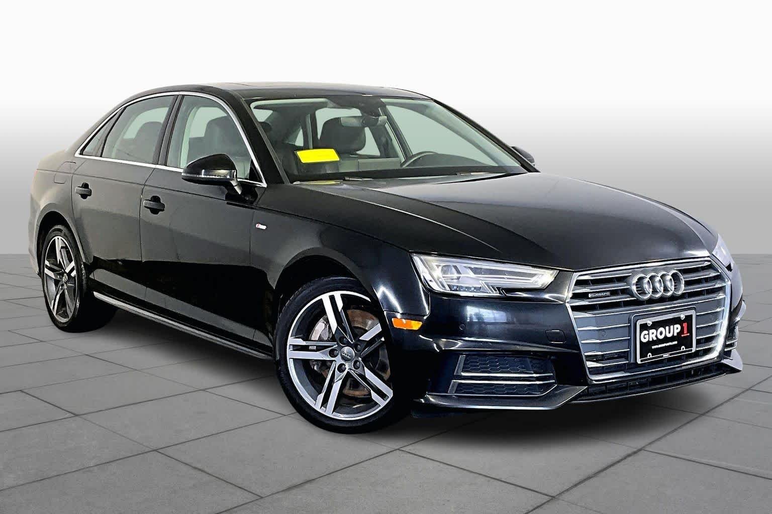 Used 2017 Audi A4 Premium Plus with VIN WAUENAF43HN032640 for sale in Westwood, MA