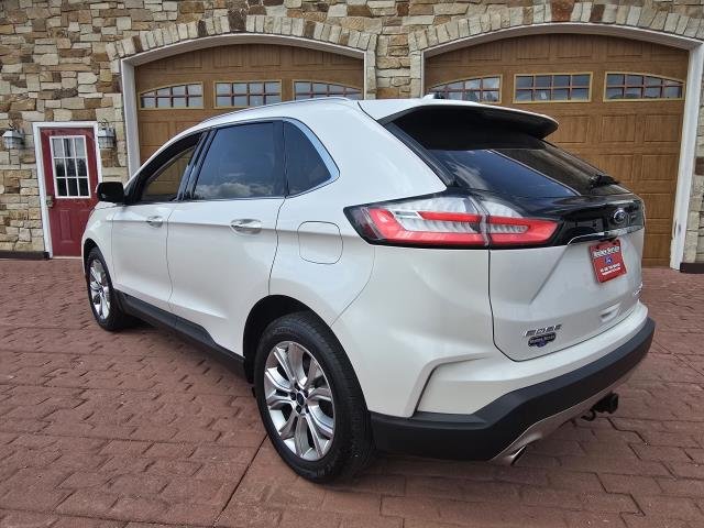 Used 2019 White Platinum Metallic Tri-Coat FORD TITANIUM image 5