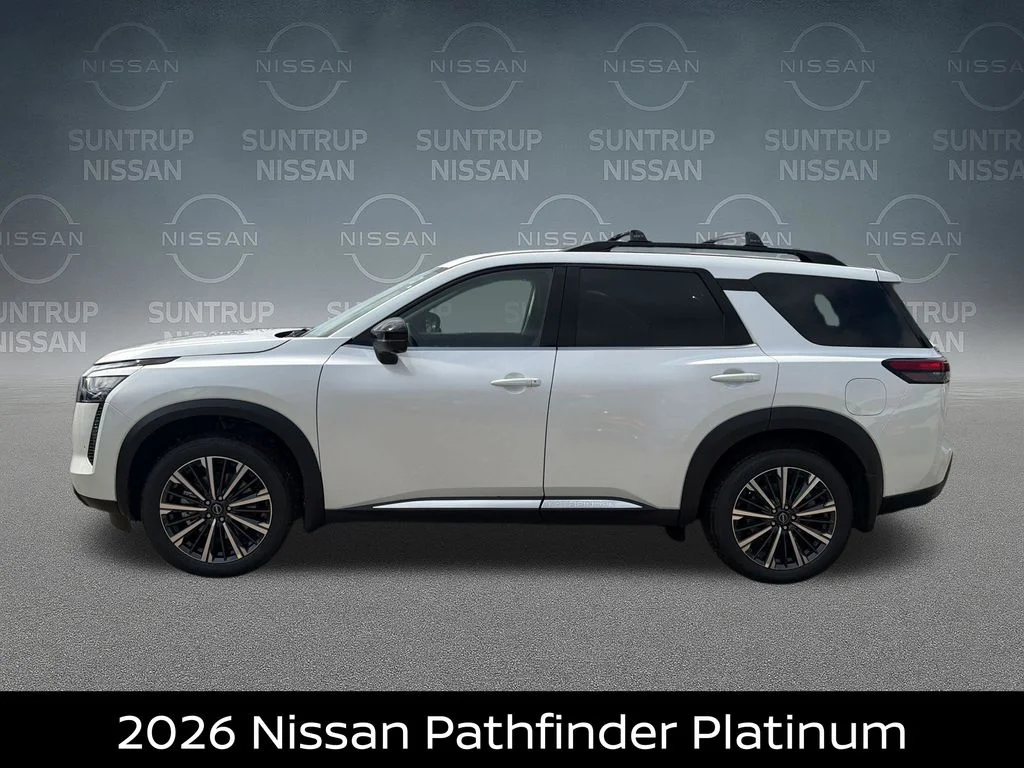 New 2026 White Nissan Platinum image 3