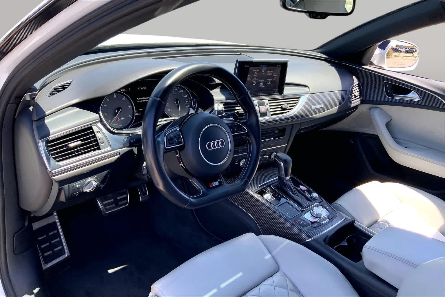 Used 2017 Glacier White Metallic Audi Premium Plus image 17