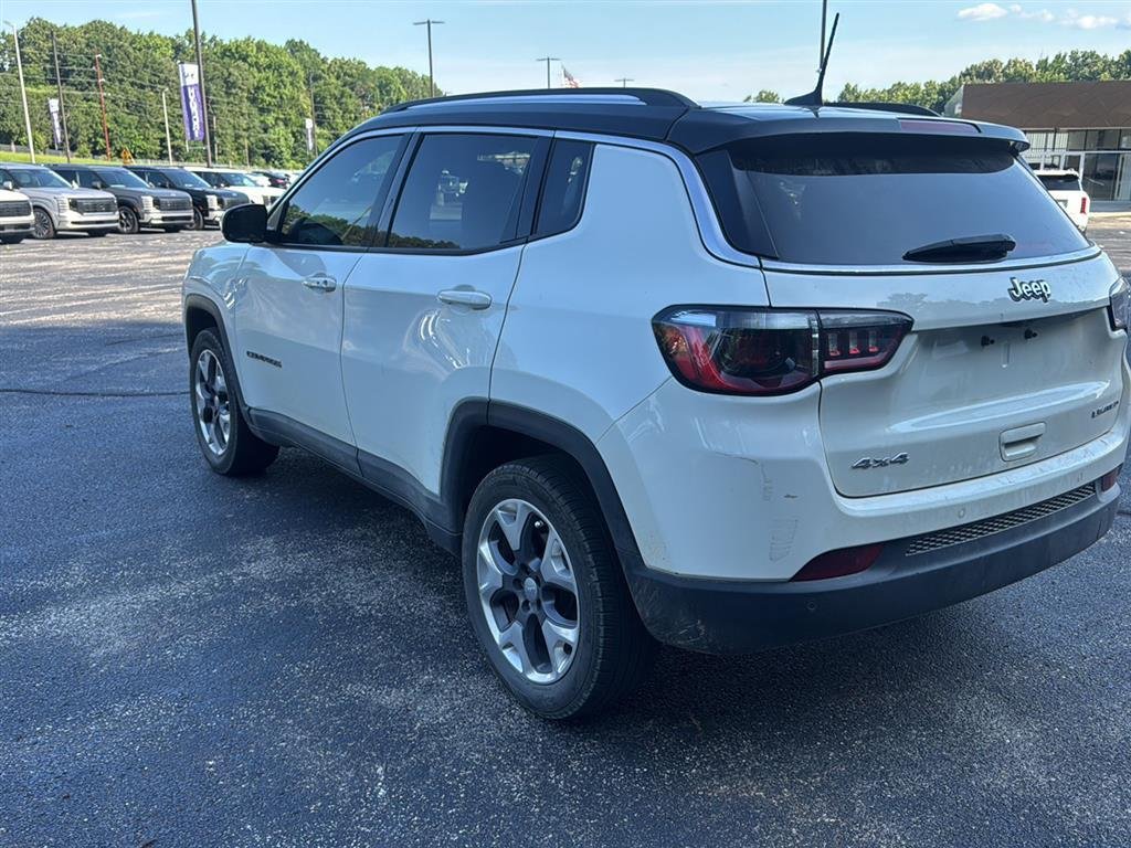 Used 2021 White Clearcoat Jeep Limited image 12