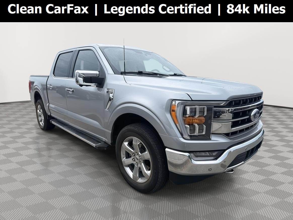 Used 2021 Iconic Silver Ford Lariat image 1