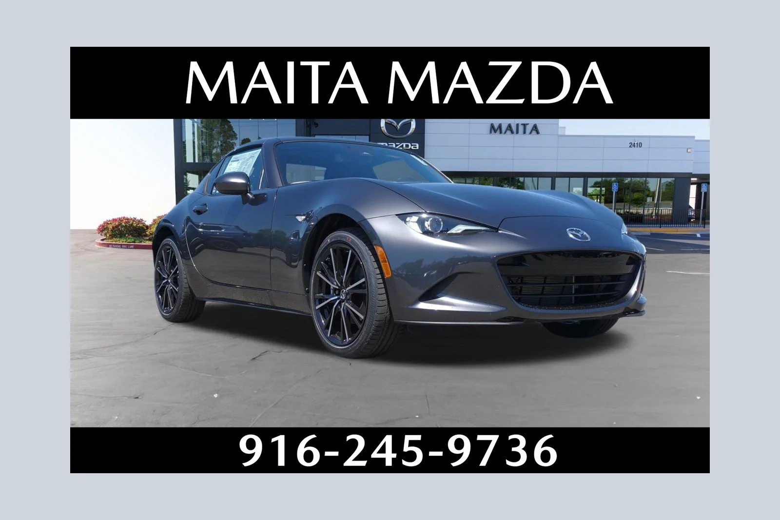 New 2026 Machine Gray Metallic Mazda Grand Touring image 1