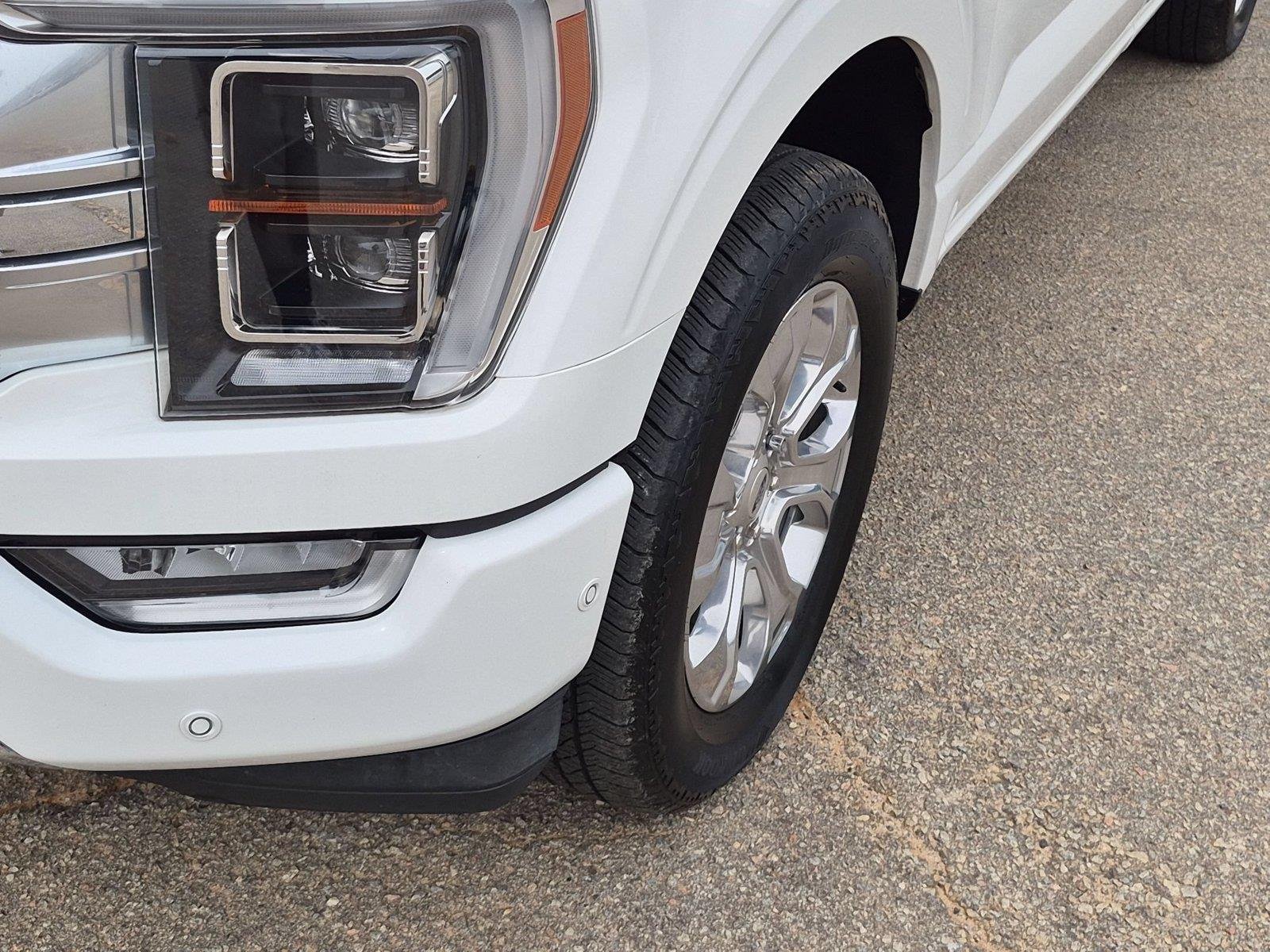 Used 2023 Star White Metallic Tri-Coat Ford Platinum image 9