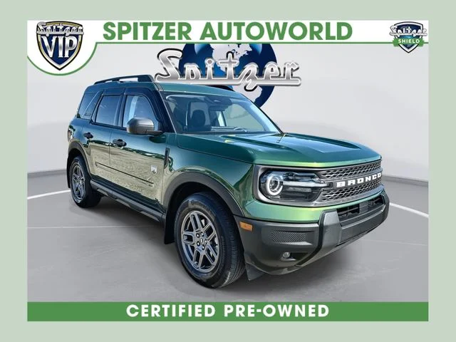 Certified Used 2025 Green Ford Big Bend image 1