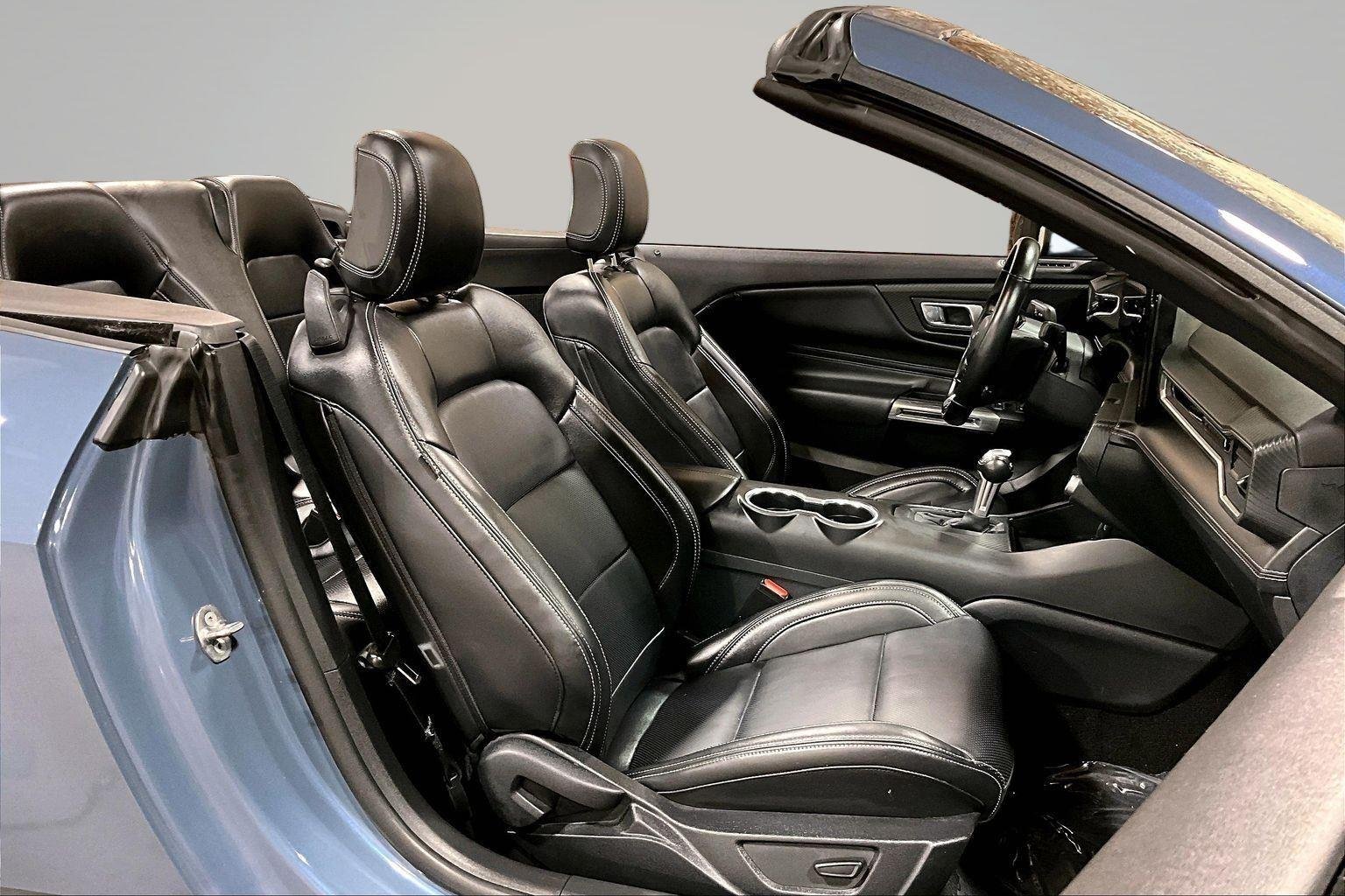 Used 2025 Vapor Blue Ford EcoBoost Premium image 8