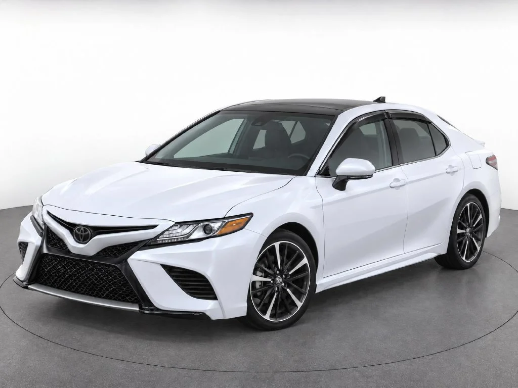 Used 2020 Beige Toyota XSE image 2