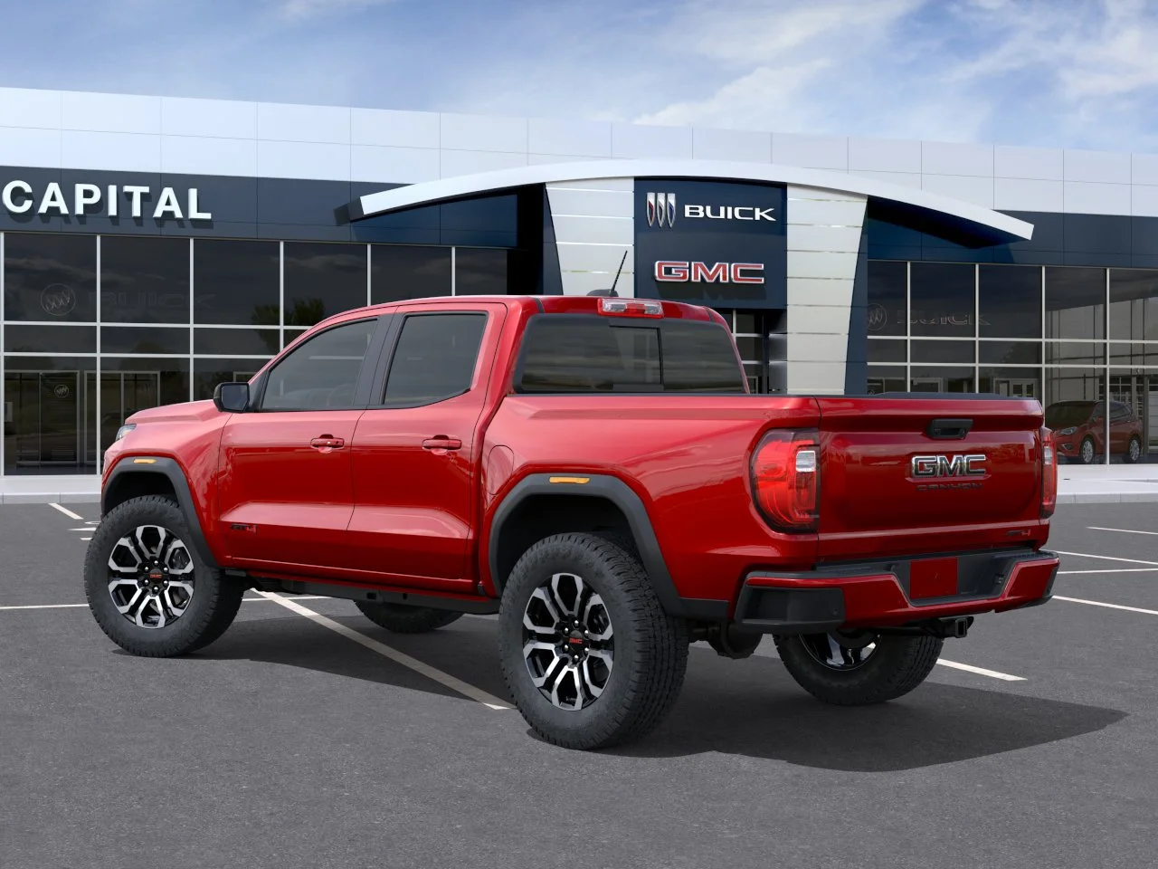 New 2026 Volcanic Red Tintcoat GMC AT4 image 4