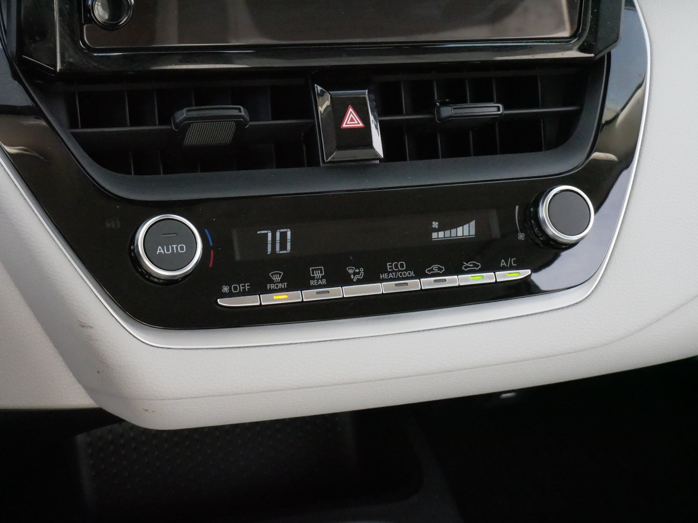 Used 2025 Midnight Black Metallic Toyota Hybrid LE image 23