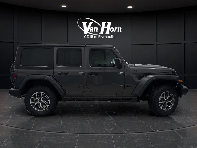 New 2026 Granite Crystal Metallic Clear-Coat Exterior Paint Jeep Sport S image 2