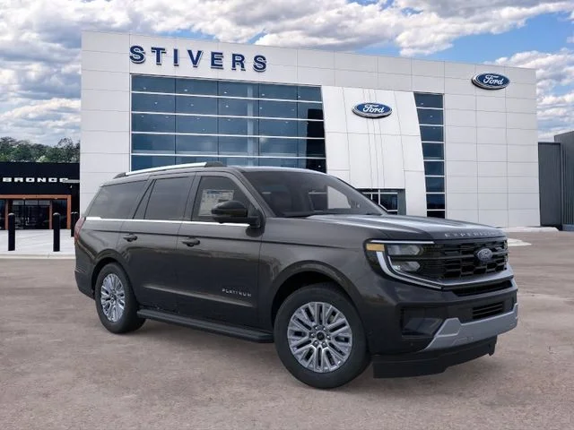 New 2026 Agate Black Metallic Ford Platinum image 1
