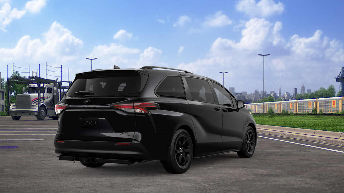 New 2026 Midnight Black Metallic Toyota Woodland Edition image 9