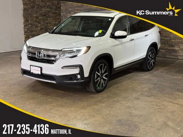 Used 2021 Platinum White Pearl Honda Touring image 1