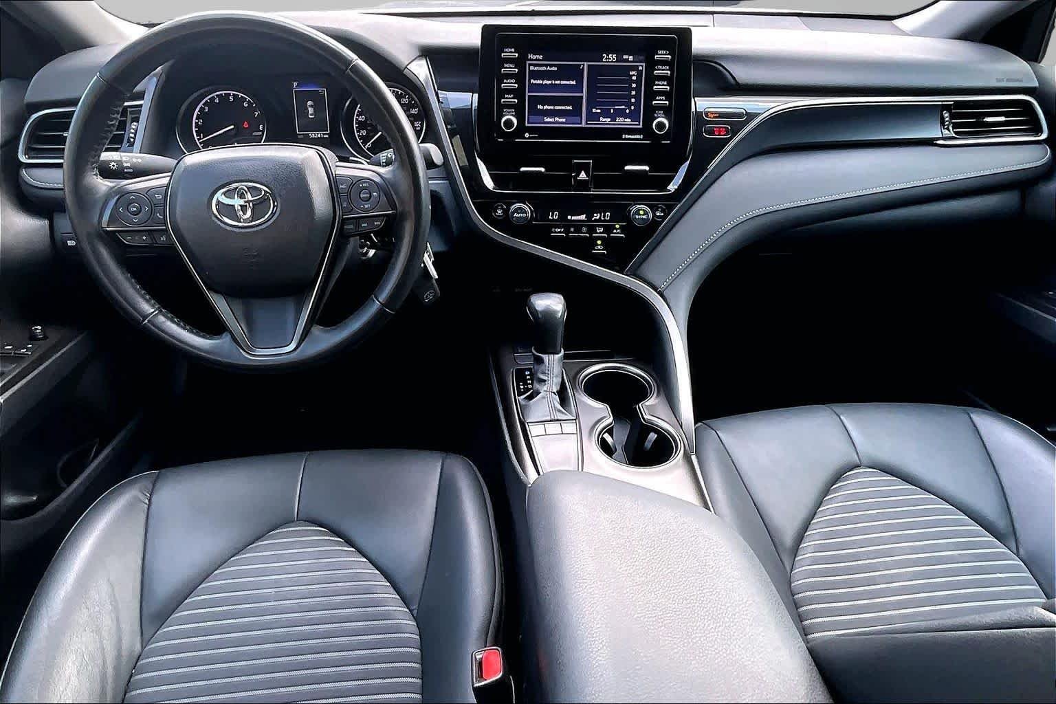 Used 2024 Midnight Black Metallic Toyota SE image 16