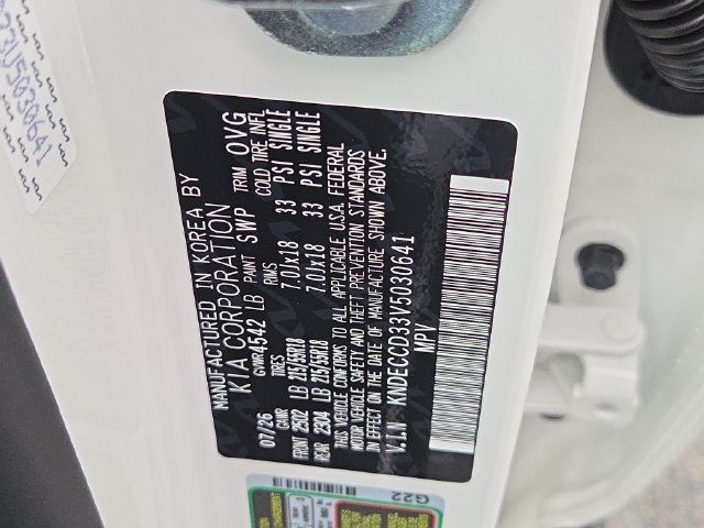 New 2027 Snow White Pearl Kia EX image 6