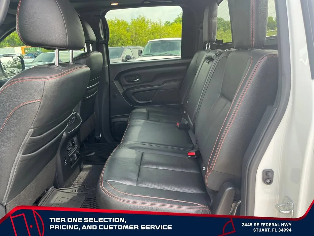 Used 2021 White Nissan Crew Cab PRO-4X 4x4 image 11
