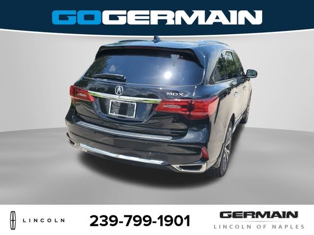 Used 2020 Black Acura Advance image 7