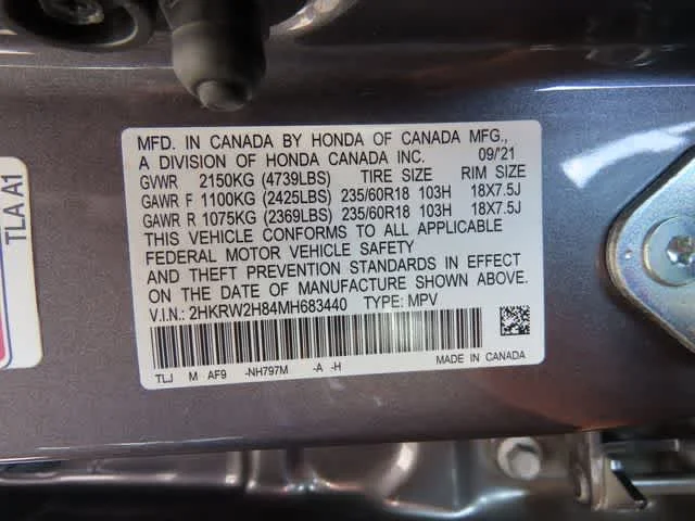 2021 Honda CR-V EX-L - Photo 27