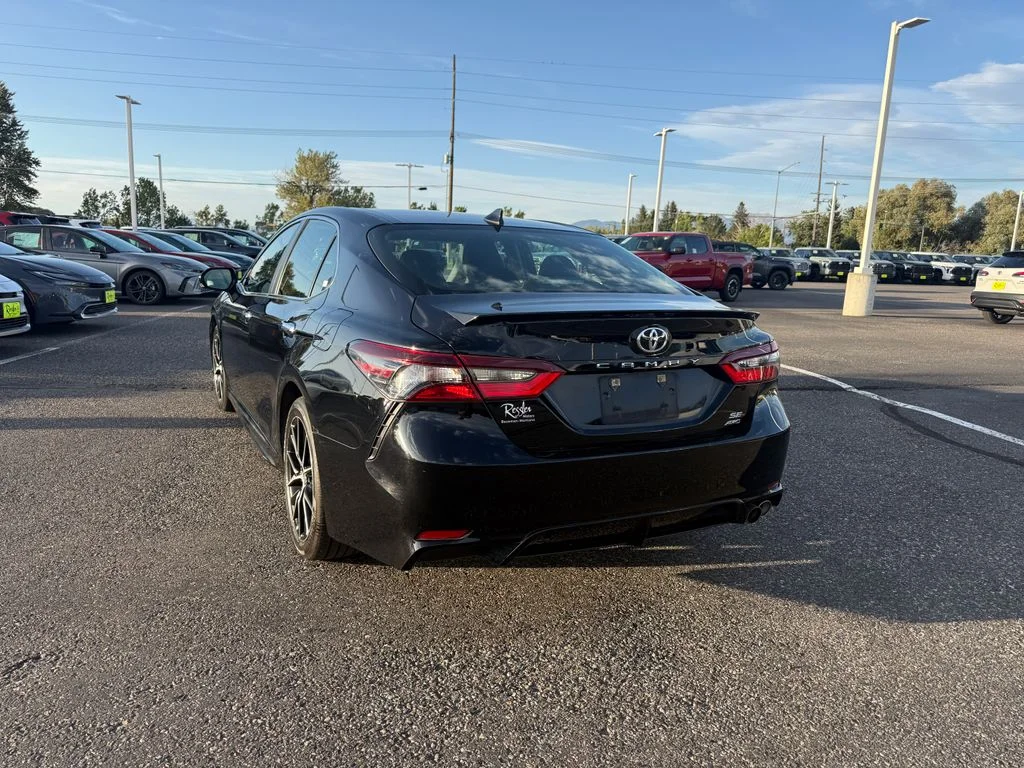 Certified Used 2024 Black Toyota SE image 3