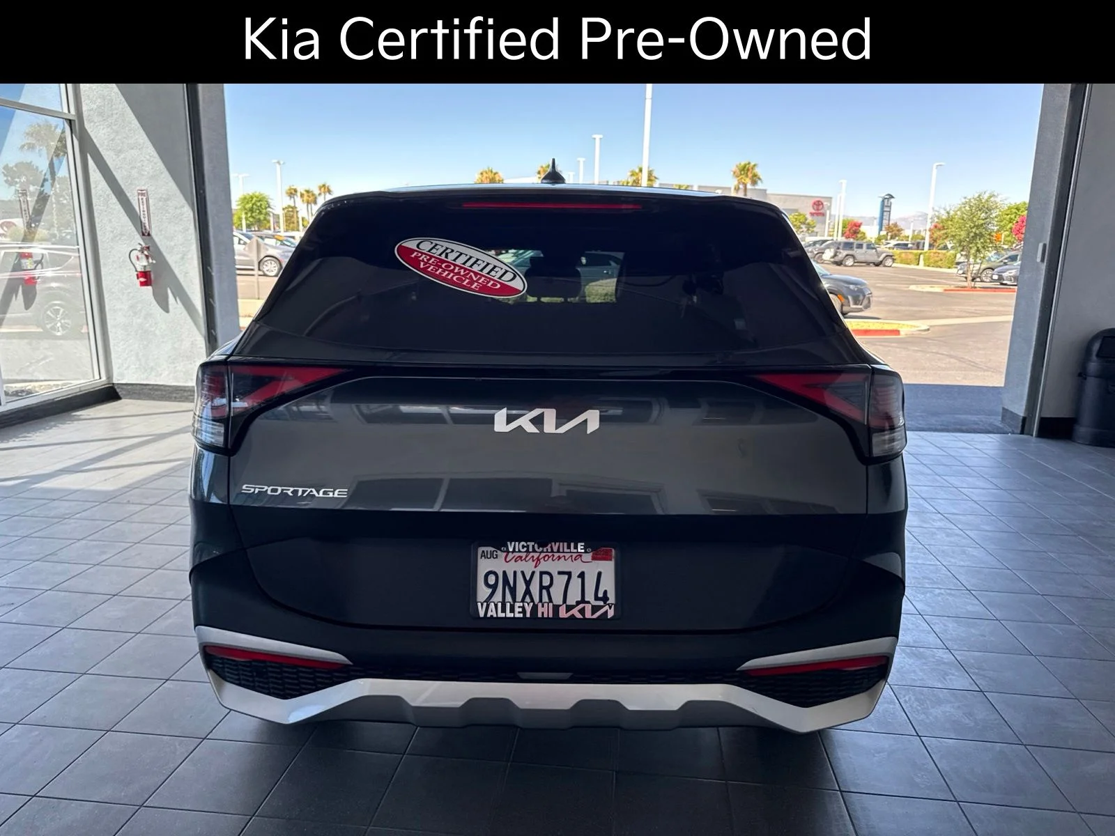 Certified Used 2025 Gravity Gray Kia EX image 8