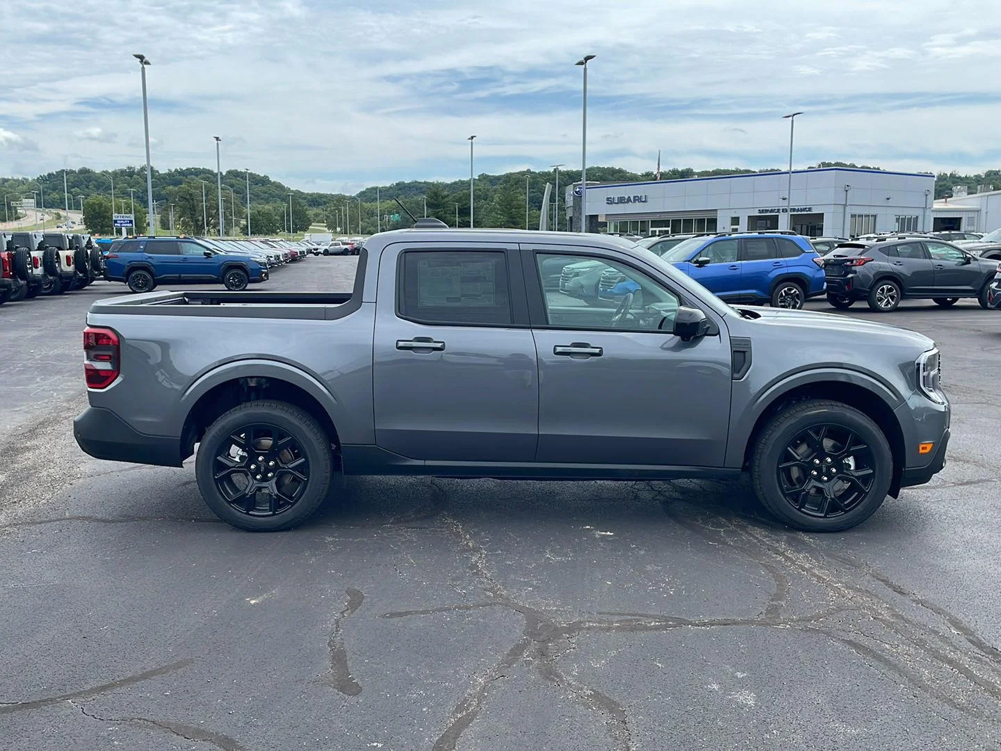 New 2026 Carbonized Gray Metallic Ford LARIAT image 6