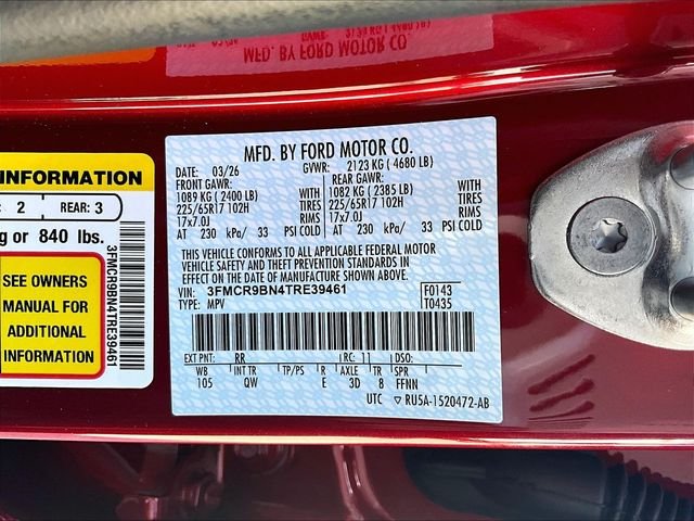 New 2026 Ruby Red Metallic Tinted Clearcoat Ford Big Bend image 29