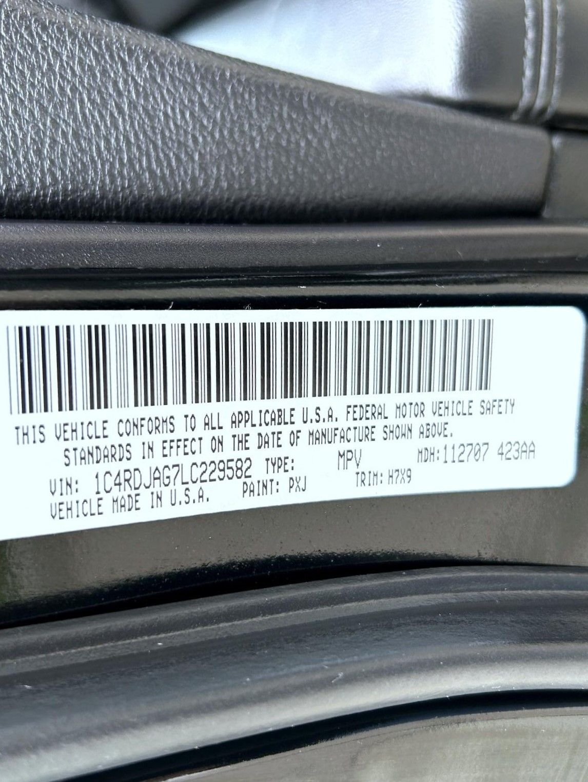 Used 2020 Black Clearcoat Dodge SXT Plus image 28