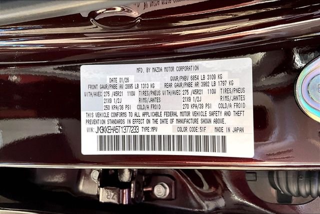 New 2026 Artisan Red Premium Mazda Premium Plus AWD image 9