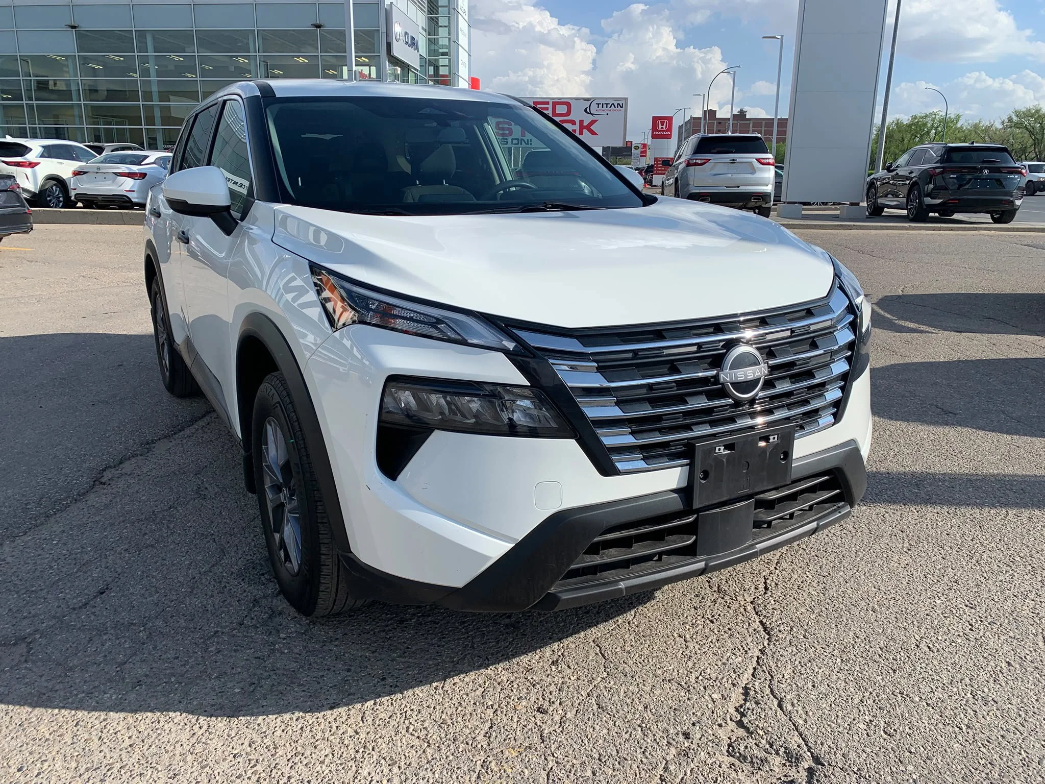 Certified Used 2024 Glacier White Nissan S AWD*Remote Start | Htd Seats | Htd Wheel | Blind Spot Detection | Cross Traffic Alert | CarPlay image 5
