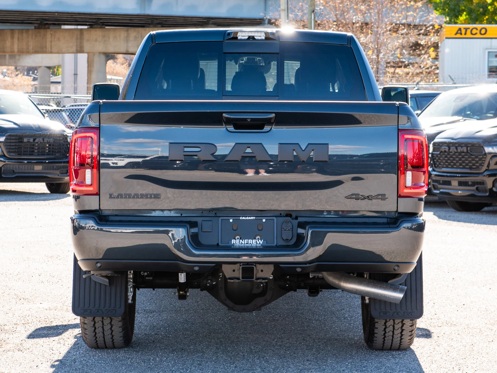 New 2027 Blue RAM Laramie Night* Mega Cab 4x4, Sunroof, Heated Leather, 5th Wheel Prep image 6