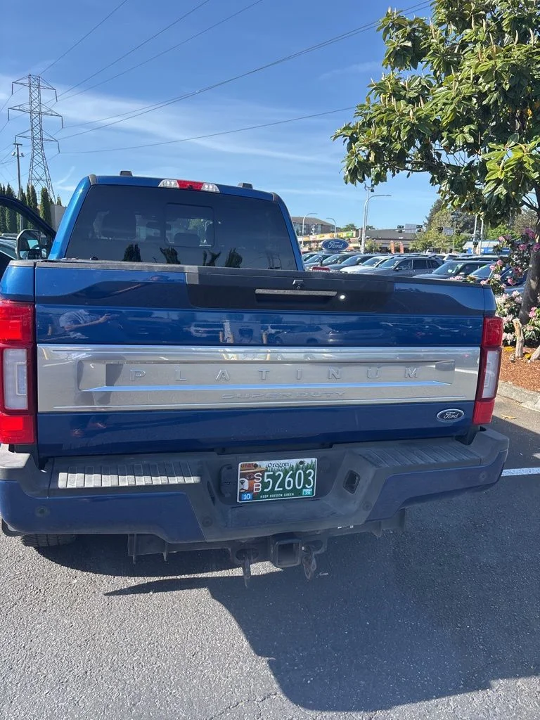 Certified Used 2022 Atlas Blue Ford Platinum image 3