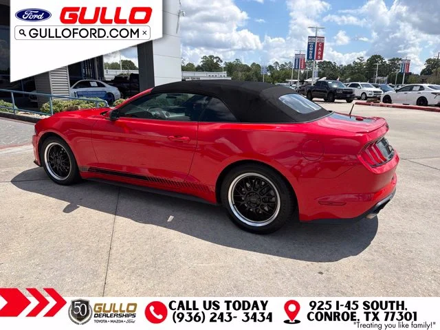 Used 2021 Race Red Ford EcoBoost Premium image 2