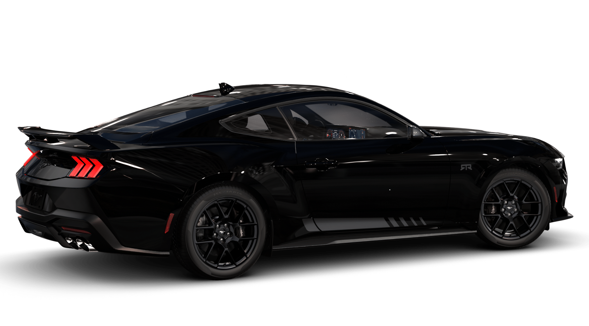 New 2026 Shadow Black Ford EcoBoost® Premium Fastback image 3