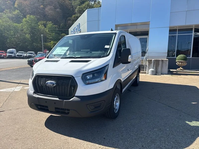 New 2025 Oxford White Ford Cargo Van image 3