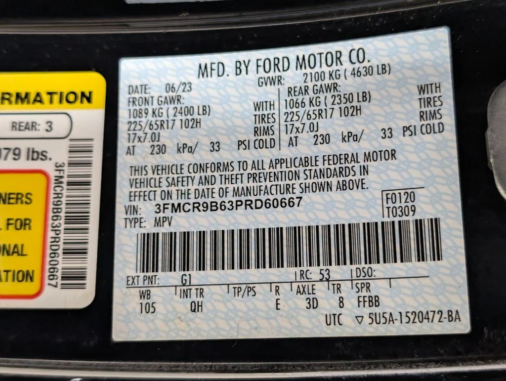 Certified Used 2023 Shadow Black Ford Big Bend image 22
