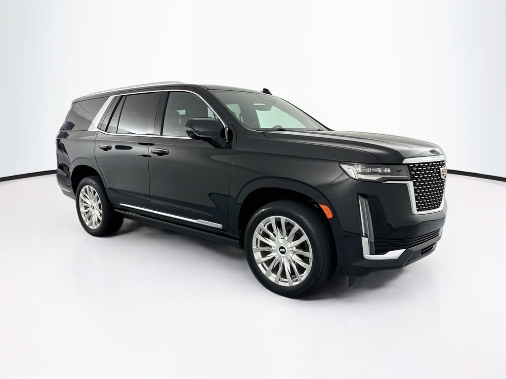 Used 2023 Black Cadillac Premium Luxury image 3