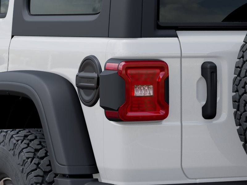 New 2026 Bright White Clear-Coat Exterior Paint Jeep Rubicon image 47
