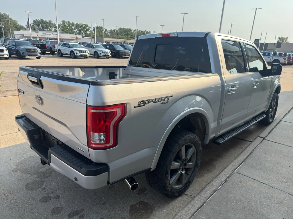 Used 2016 Ingot Silver Metallic Ford XLT image 6